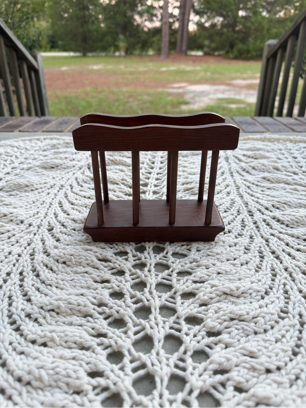 Wooden Napkin Holder